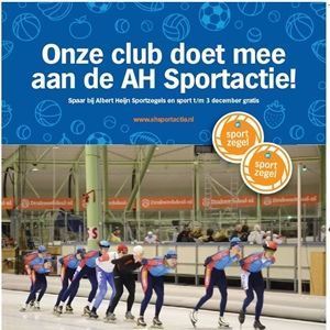 AH sportactie, lever je kaarten in en kom schaatsen