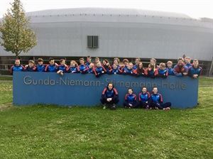 Op trainingskamp in Erfurt…