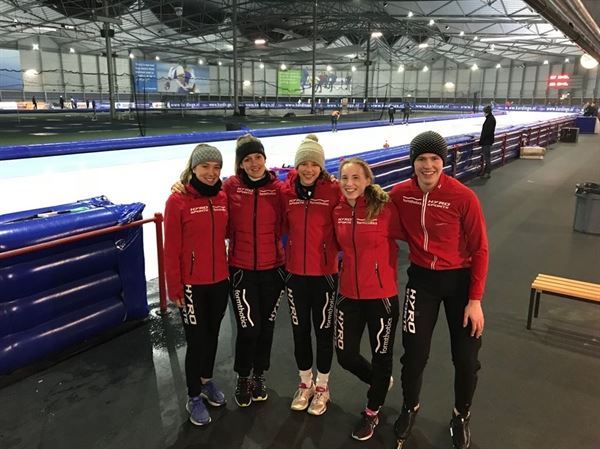 Job, Maud, Roos, Tessa en Laura bij interregionale selectiewedstrijden