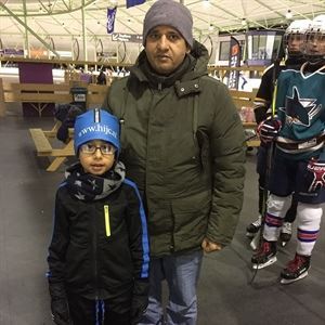 Ahmad is vluchteling en gek op schaatsen
