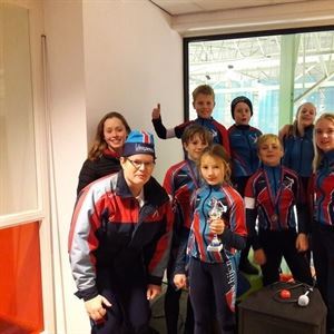 6e plaats op HIJC pupillen interclub op IJsbaan Twente
