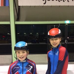 Edsger en Saffron naar Nederlands Pupillen Toernooi