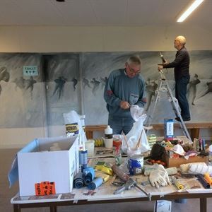 Opknappen clubgebouw