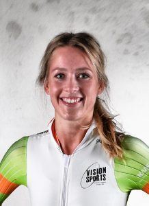 Anouk Sanders naar het KPN NK Sprint