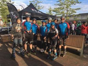 G-skeeleraars bij Nightskate