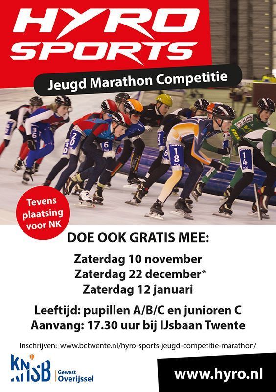De jeugdmarathons beginnen weer!