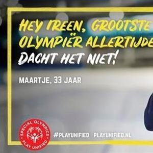 Maartje schaatst tegen Ireen Wüst tijdens World Cup!