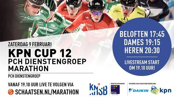 KPN Marathon Cup op IJsbaan Twente