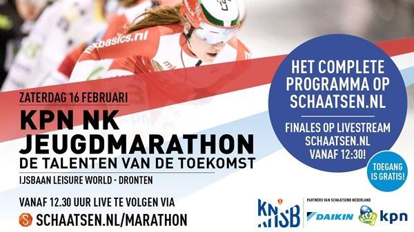 KPN NK jeugdmarathon - uitslagen