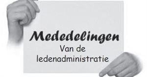 Lidmaatschap seizoen 2019-2020