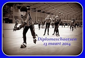 50 HIJC-pupillen doen hun best voor hun Schaatsdiploma!