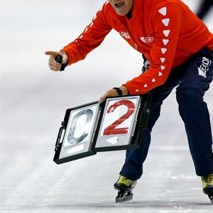 Schaatsen met een schema