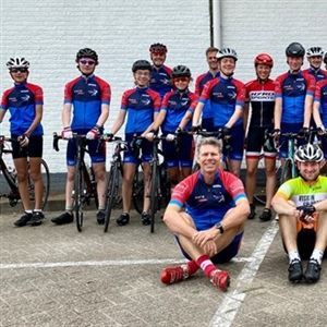 Wedstrijdgroep in Lock-down