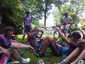 Tecklenburg rundfahrt van wedstrijdgroep 3