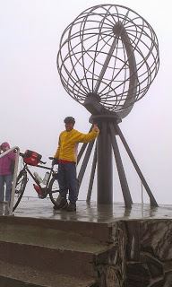 Wouter Blenk is aangekomen op de Noordkaap