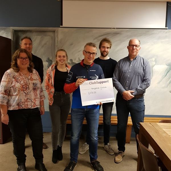 Mooi bedrag van de RABO ClubSupport