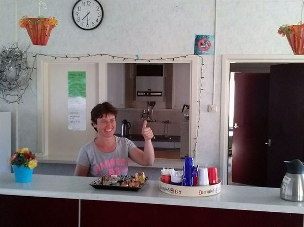 Welkom nieuwe vrijwilligers in de kantine!