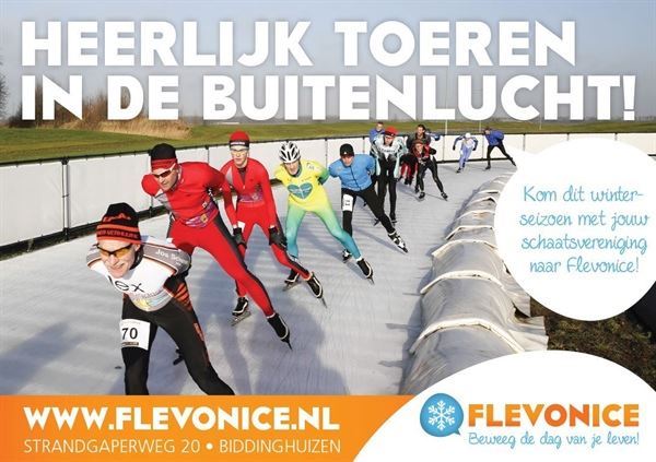 Schaatsverenigingsdag Flevonice