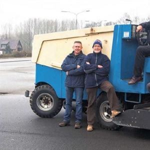Zamboni voor de natuurijsbaan!