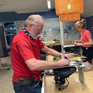 Huurschaatsen weer vlijmscherp.