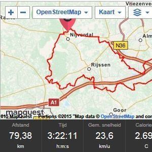 Lente in Twente toertocht van 9 mei 2015