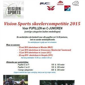 Aanmelding skeelerwedstrijden verlengd tot 20 mei