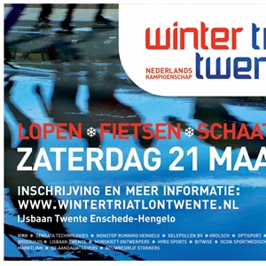 21 maart 2026 Winter triatlon, schrijf je NU in