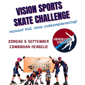 Vision Sports Skate Challenge en HIJC Clubkampioenschap Inline Skaten