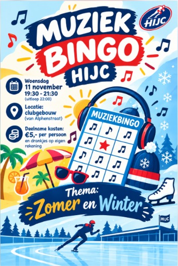 HIJC muziekbingo