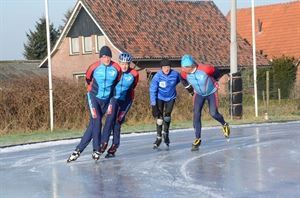 Prachtig ijs vandaag!