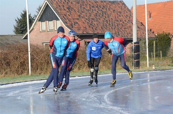 Prachtig ijs vandaag!