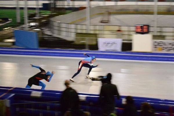 Ruben bij NK Pure Sprint voor Senioren