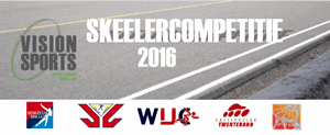 Skeelerwedstrijd voor pupillen en junioren