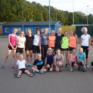 Zomertraining pupillen/junioren loopgroep zit erop