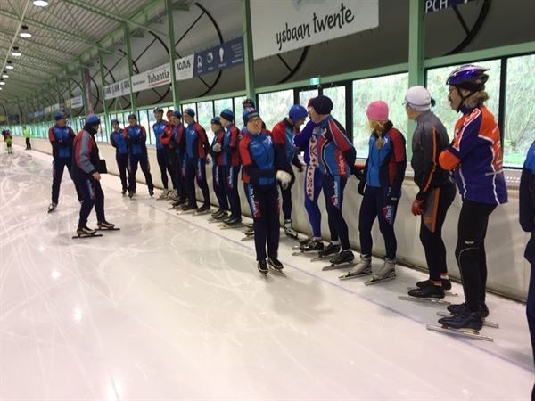 Scholingsbijeenkomst trainers Twentse schaatsverenigingen