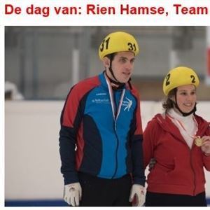 De dag van: Rien Hamse, Team NL Shorttrack