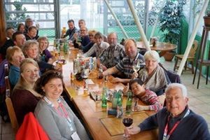 Een feestelijk Graz tijdens World Winter Games