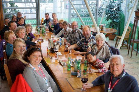 Een feestelijk Graz tijdens World Winter Games