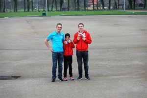 Special Olympic deelnemers Hengelose IJsclub gehuldigd