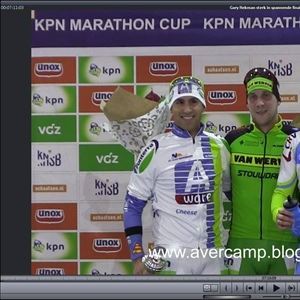 Podium Mart Bruggink bij KPN cup