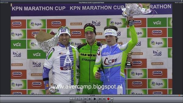 Podium Mart Bruggink bij KPN cup